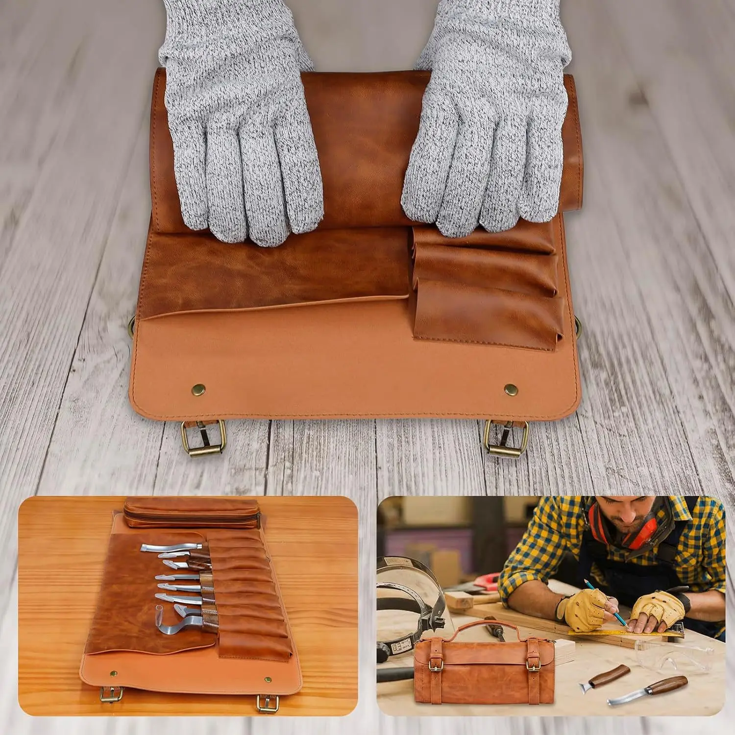 Wholesale 15Pcs/Set Wood Carving Tools Spoon Carving Hand Tool Set For DIY