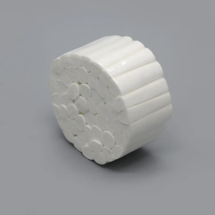 Dental surgical cotton rolls disposable cotton roll