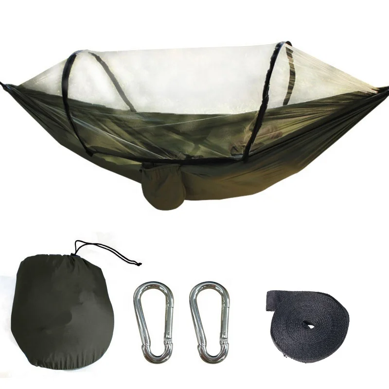 Factory Customized hammock swing chair stand Lightweight Camping Hammock Outdoors,hammock with mosquito net