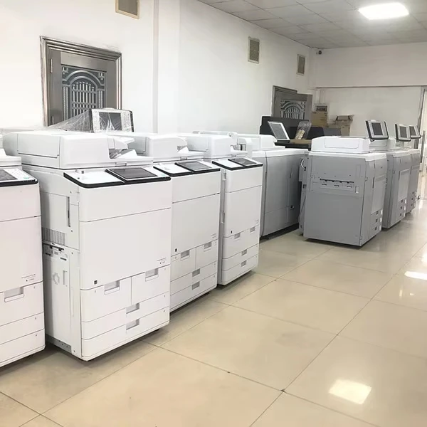 90% новых или A3 все-в-одном цифровых лазерных принтеров сканеров iR-ADV6575 офисного принтера копировальный аппарат черно-белый печатный станок