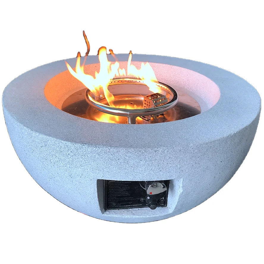 25inch Metal  Outdoor Propane Gas Fire Pits