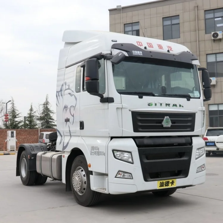 Б/у Euro 6 Sinotruk Sitrak 4*2 головка Тяжелого Грузовика автоматическая система кондиционирования воздуха дизельный и Cng тягач