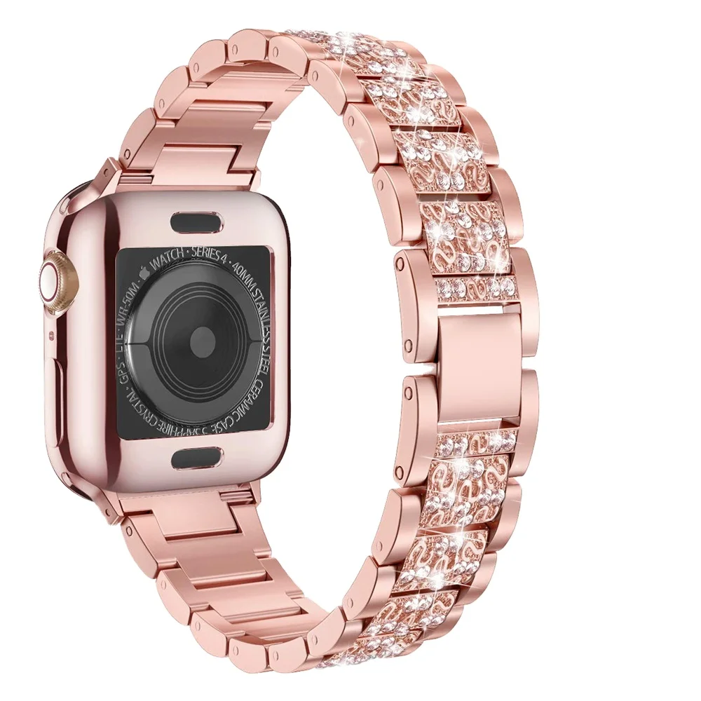  Металлический ремешок для часов Apple Watch Series 4 3 2 1 браслет 42 мм 38 44 40 apple