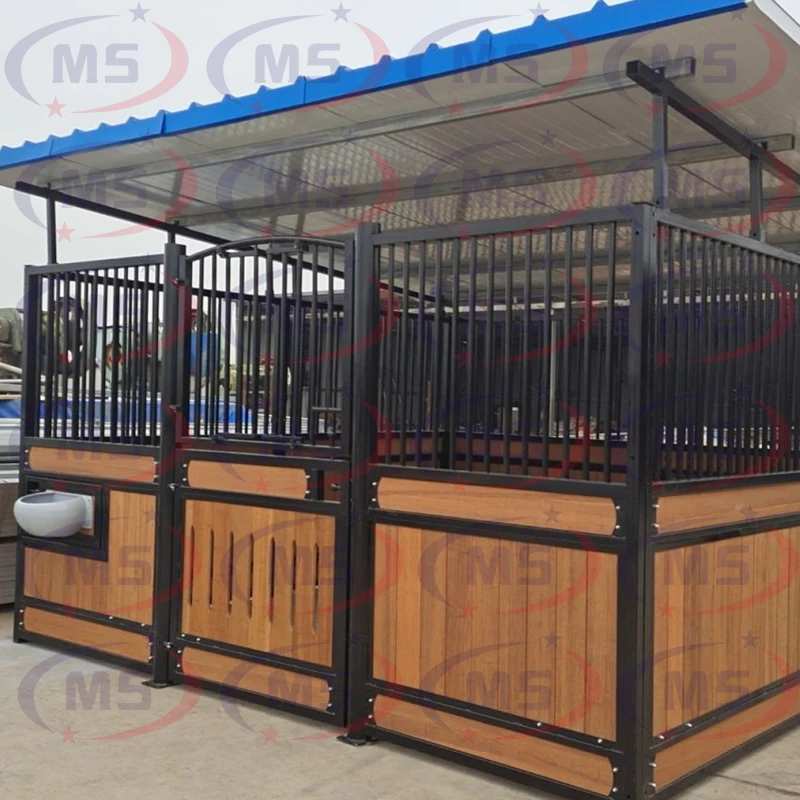 Роскошные бамбуковые конюшни в европейском стиле панели для стойла