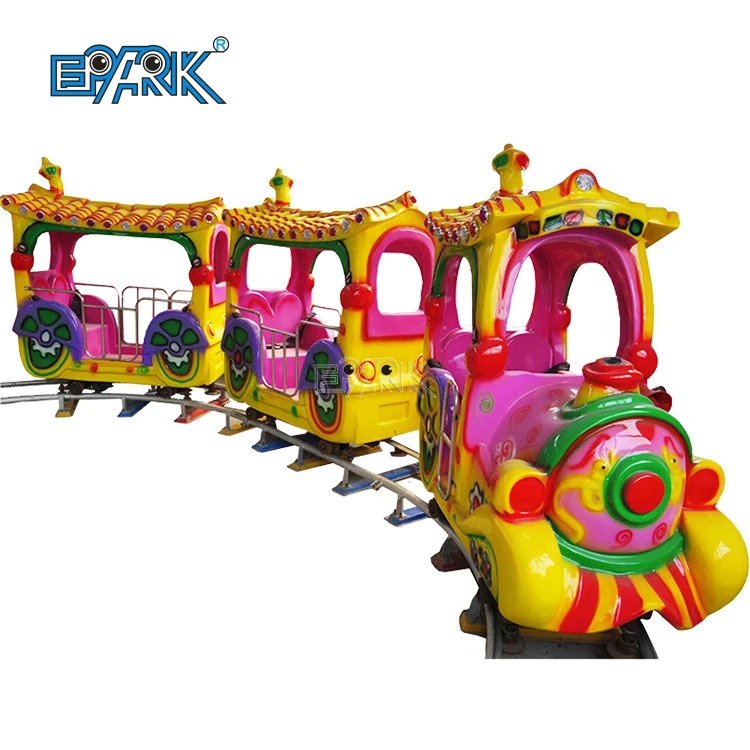 Amusement Park Electric Machine Train Set Amusement Park Cars For Sale