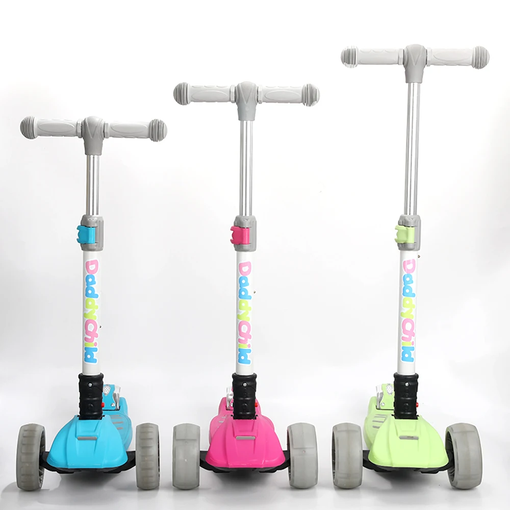 2021 multifunction children scooter baby toys bike kick scooter kick toy kids scooter with music