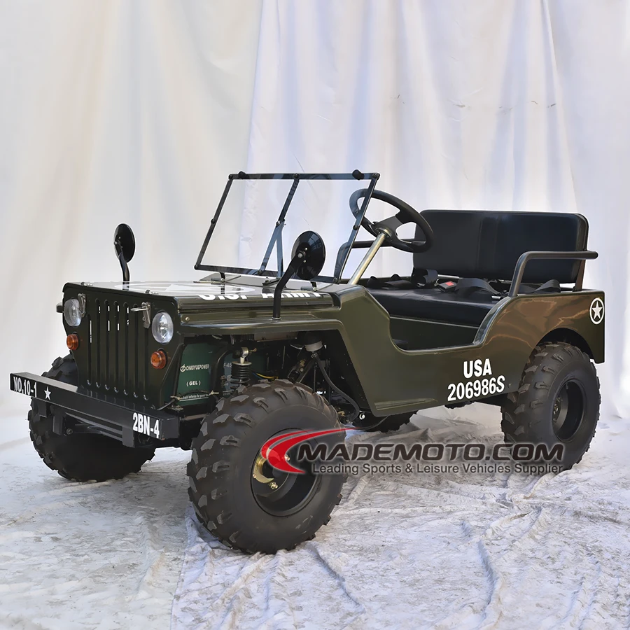 Powerful 3 Wheeler 4 Conversion Kit With 12000 Lbs 12v/24v 4x4 Winch 1200W Electric ATV
