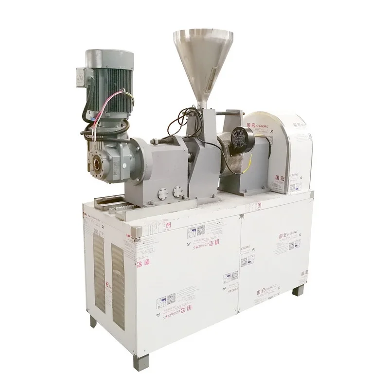 Машина для производства закусок из нержавеющей стали экструдер и фритюрница