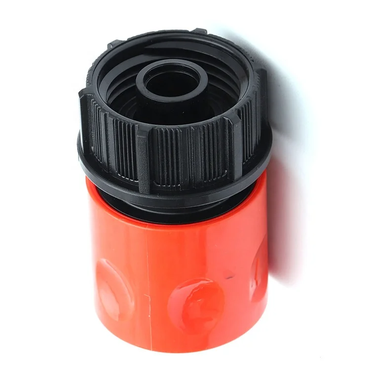 PVC Garden Tube Internal Threaded Joint Quick Pipe Connector For 3/4" Male Threaded Port