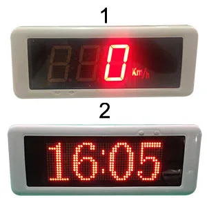 
Bus interior parts auto digital electronic clock 24v HC-B-53013 