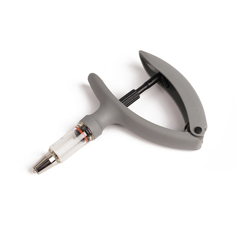 Hot Sale 2ml/5ml Animal Injector Syringe Veterinary Continuous Injection Gun Automatic Syringe for Poultry