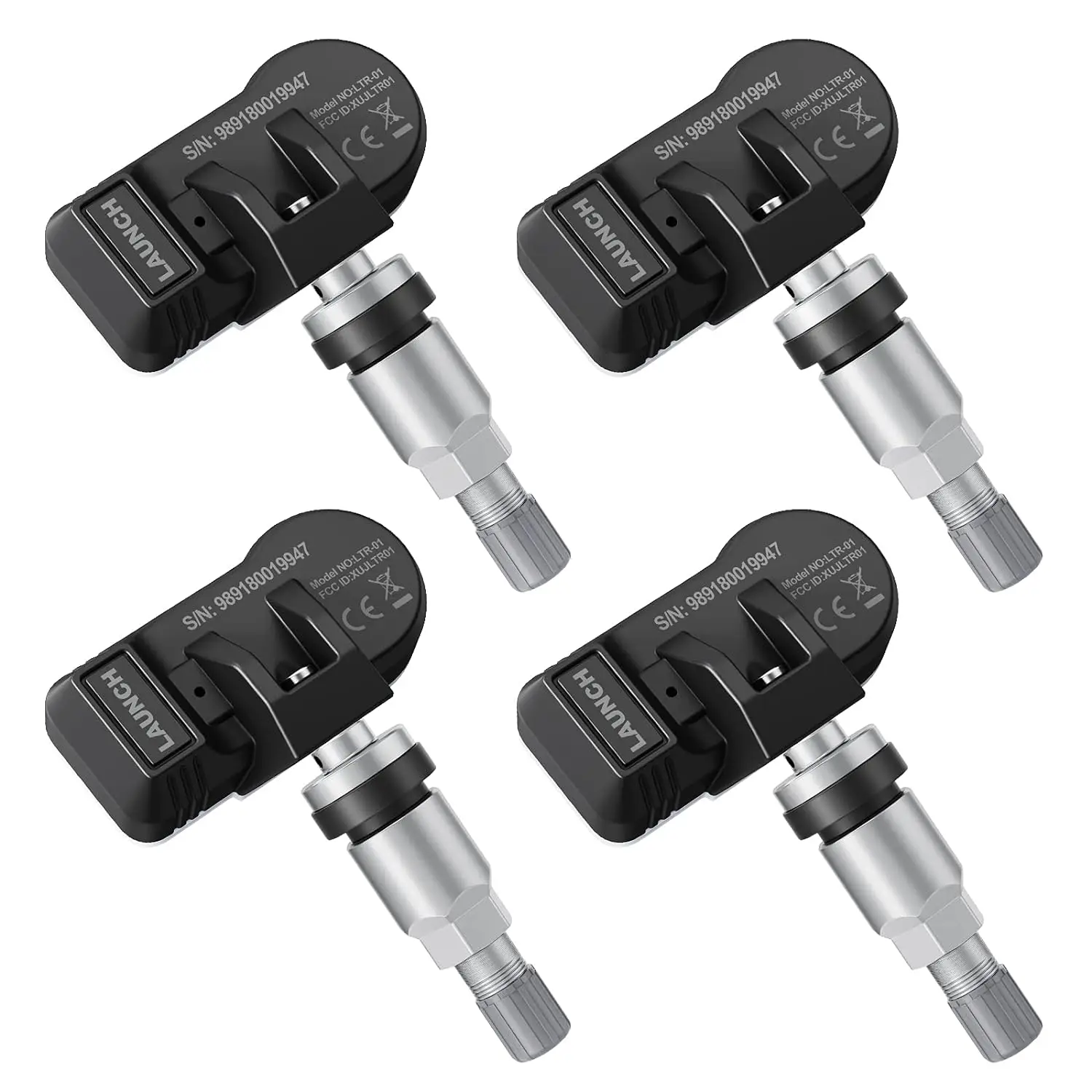 Launch LTR-03 Programmed Tire Pressure Monitoring System RF Dual Frequency 315MHZ+433MHZ TPMS Sensor