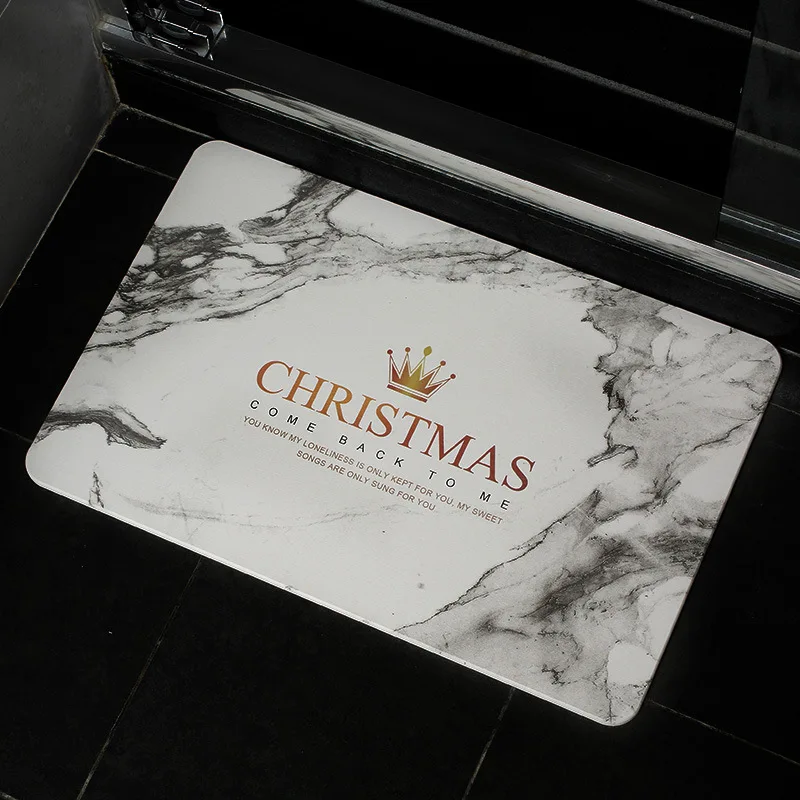 Shower Custom Non Slip Floor Absorbent Diatomaceous Earth Quick Dry Diatom Mud Bathroom Diatomite Bath Mat