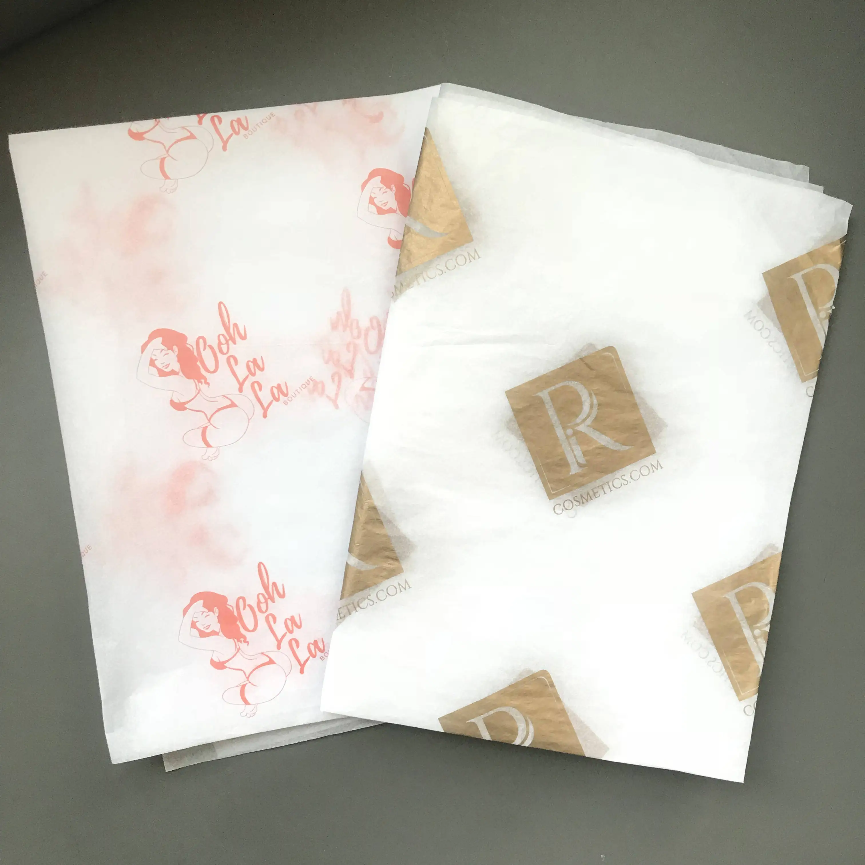 
Custom Logo Printed 17g Tissue Paper Gift Wrap Wrapping Paper Sheets  (1600095565536)