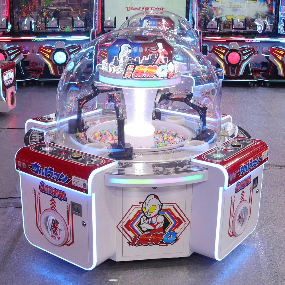 arcade game cabinet made in China candy toy claw crane game machine kids vending machine island gift console for shopping center
