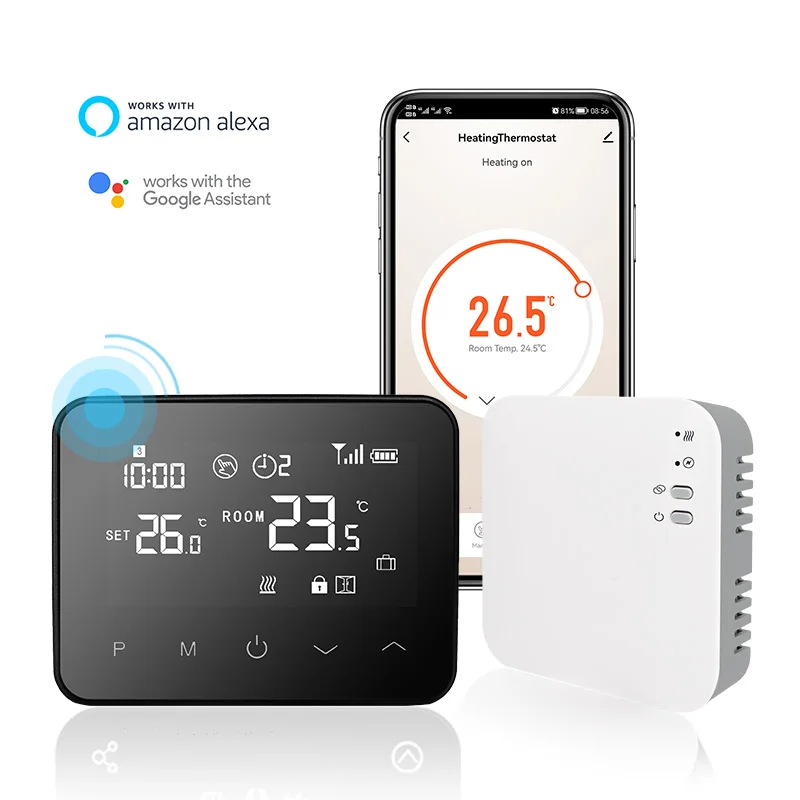 Wireless Programmable Modbus WiFi Thermostat for Heat Pump wifi thermostat