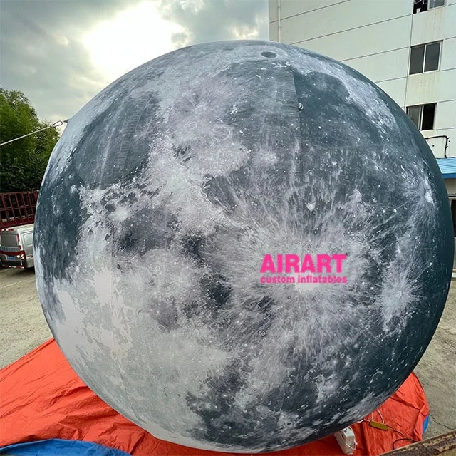 Decorative Balloon 4m/13ft Diameter Giant Inflatable Moon