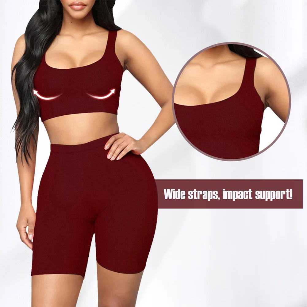 
Moisture Wicking High Waist Hip Enhancer Active Wear Yoga Outfit Women Workout Sets 
