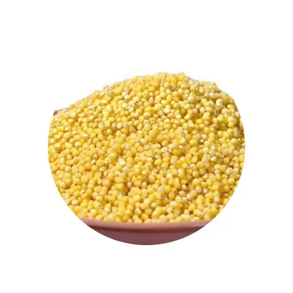 
 Оптовая продажа, без ГМО, органическое полированное зерно проса, желтое просо  