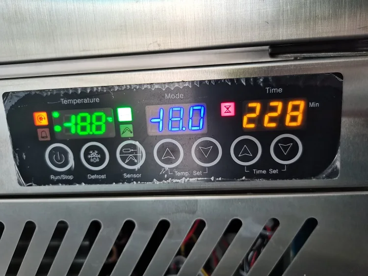 IQF Strawberry Quick Fast Freezing Machine 10 trays blast freezer For seafood fishery chicken and meat