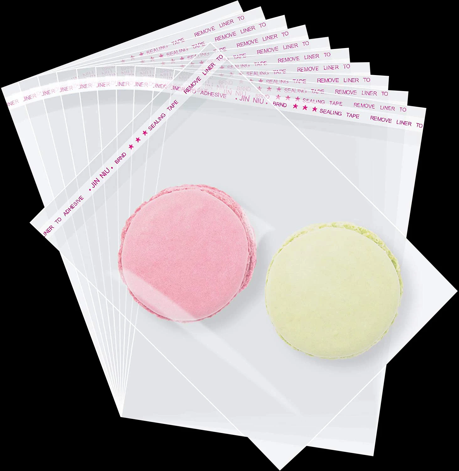 Новые продукты, супер качество, прозрачный ПК БОПП ПП ПЭ ОПП пакет, самоклеящийся пластиковый полиэтиленовый пакет с индивидуальной печатью