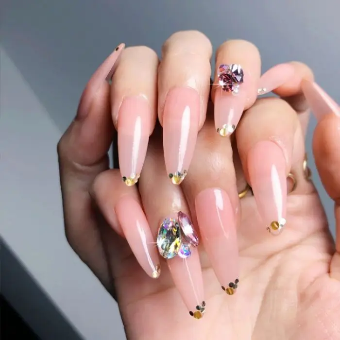 Professional Manufacturer Customized Polishing Supplies 30Ml Milky Nails Acrylic Gel For Extension