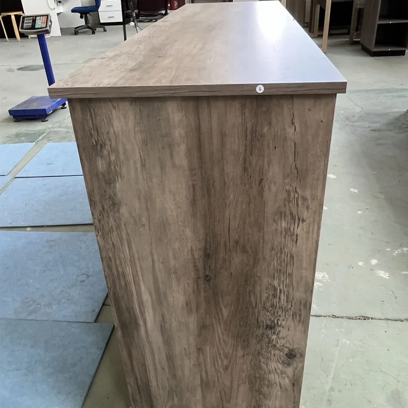 wholesale solid  retro Particle Board extra long tv bench for furniture
