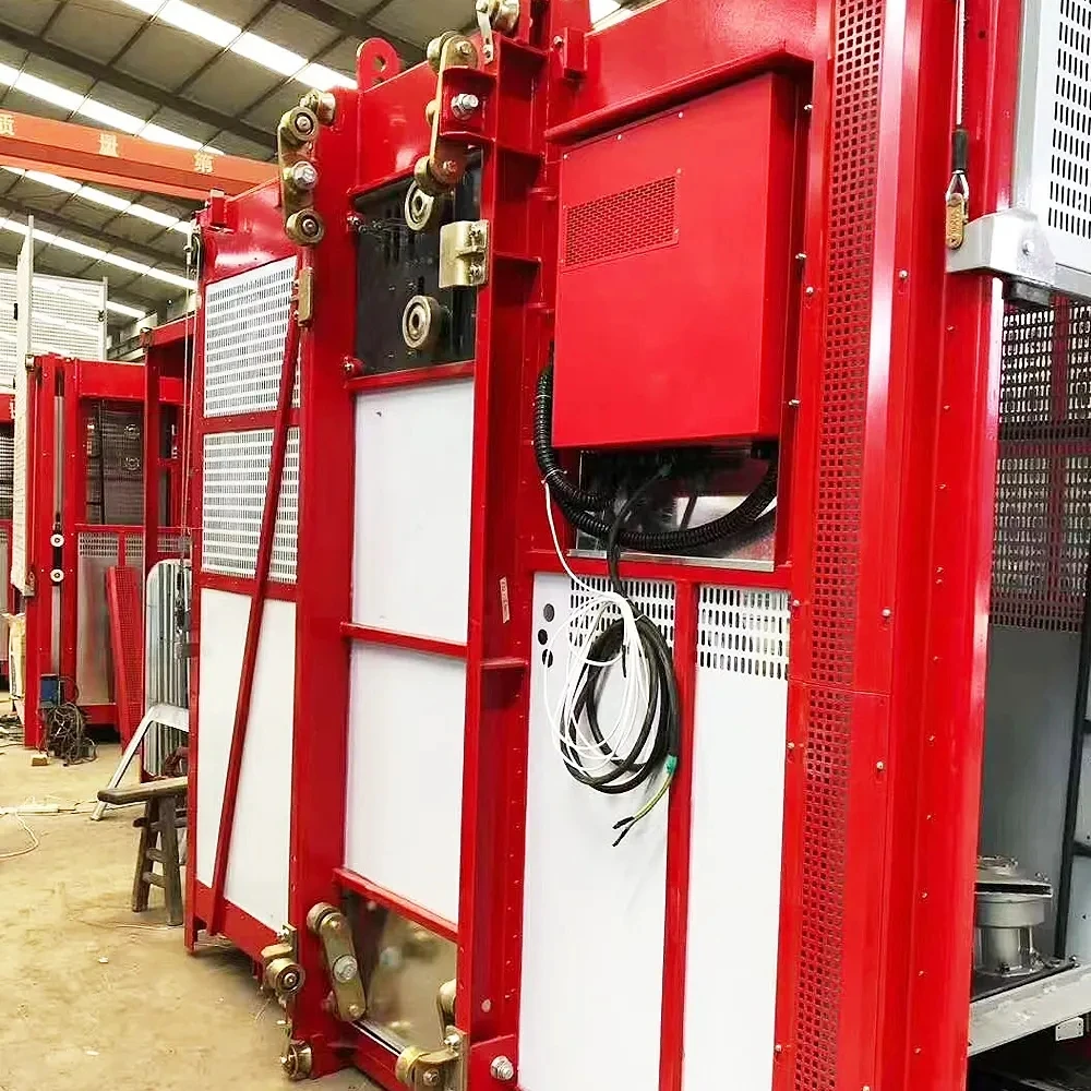 2ton Materials Elevator  SC200/200 Double Cage Construction Elevator