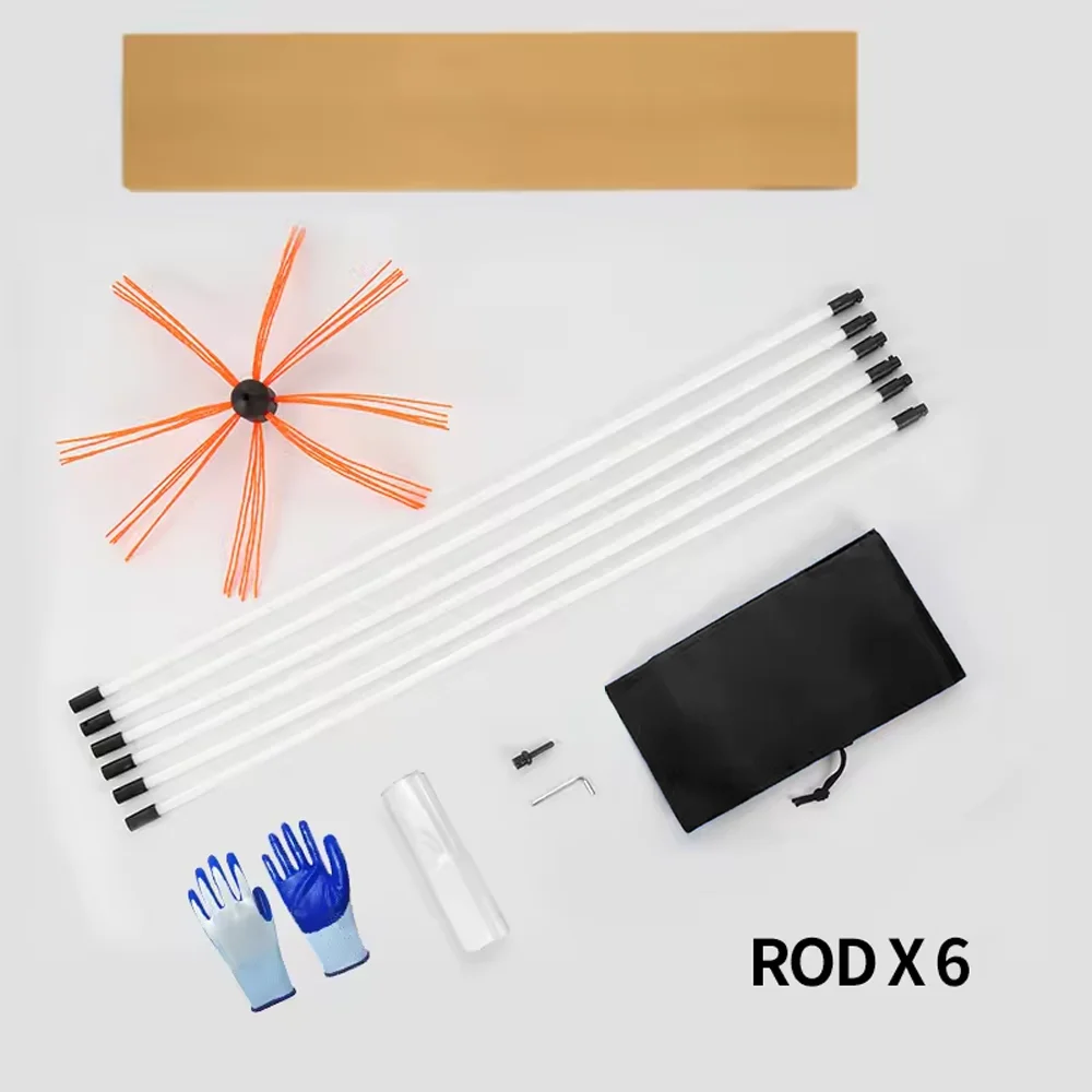 Le China Chimenea Kitchen Sweep Cleaning Kit Kamin Chimney Productos De  Cheminee Reinigungsmittel