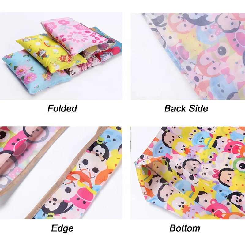 
Cheap heavy duty shopping bag waterproof grocery bag nylon vest bag 