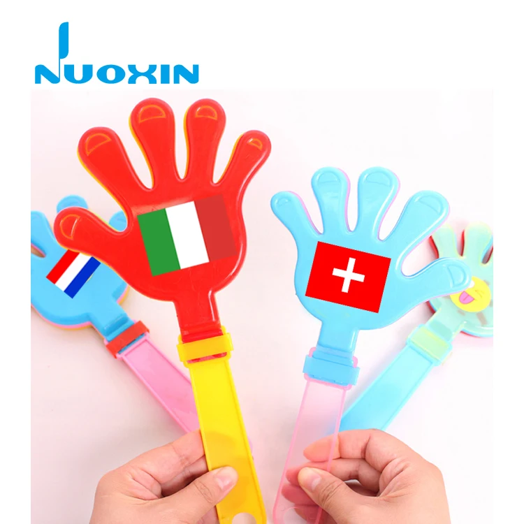 
custom 2020 european national flag logo gifs fans clap hand clapper noisemaker 