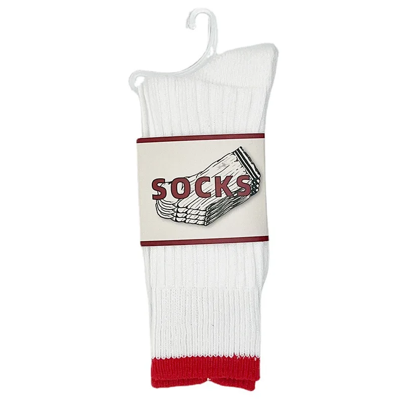 Factory Direct Sale Big size 50cm UK and Europe Style Long Christmas Sock and stockings for Christmas Gift