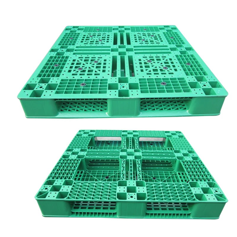 Euro Heavy-Duty Eco-Friendly 1100*1100*150mm Selective Rack Stackable HDPE Export Warehouse Shipping Plastic Pallets Palletizer