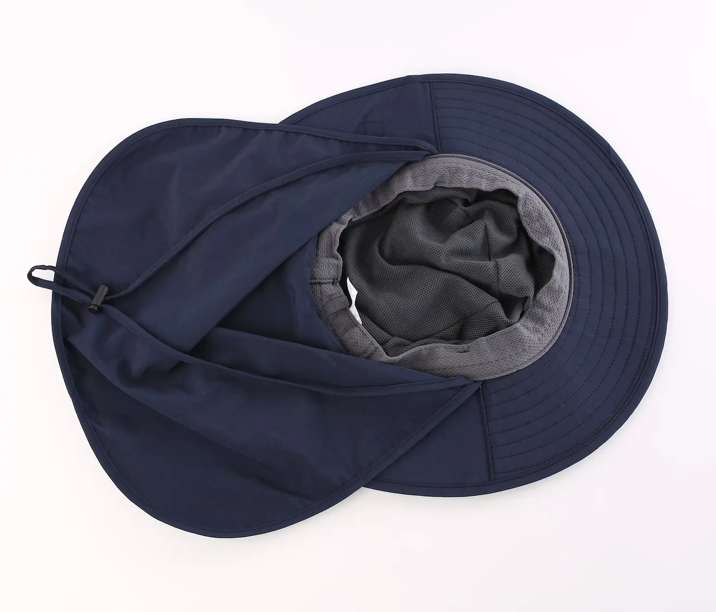 Wholesale High Quality Mesh Men Outdoor Hiking Camping Neck Flap Fishing Bucket Hat