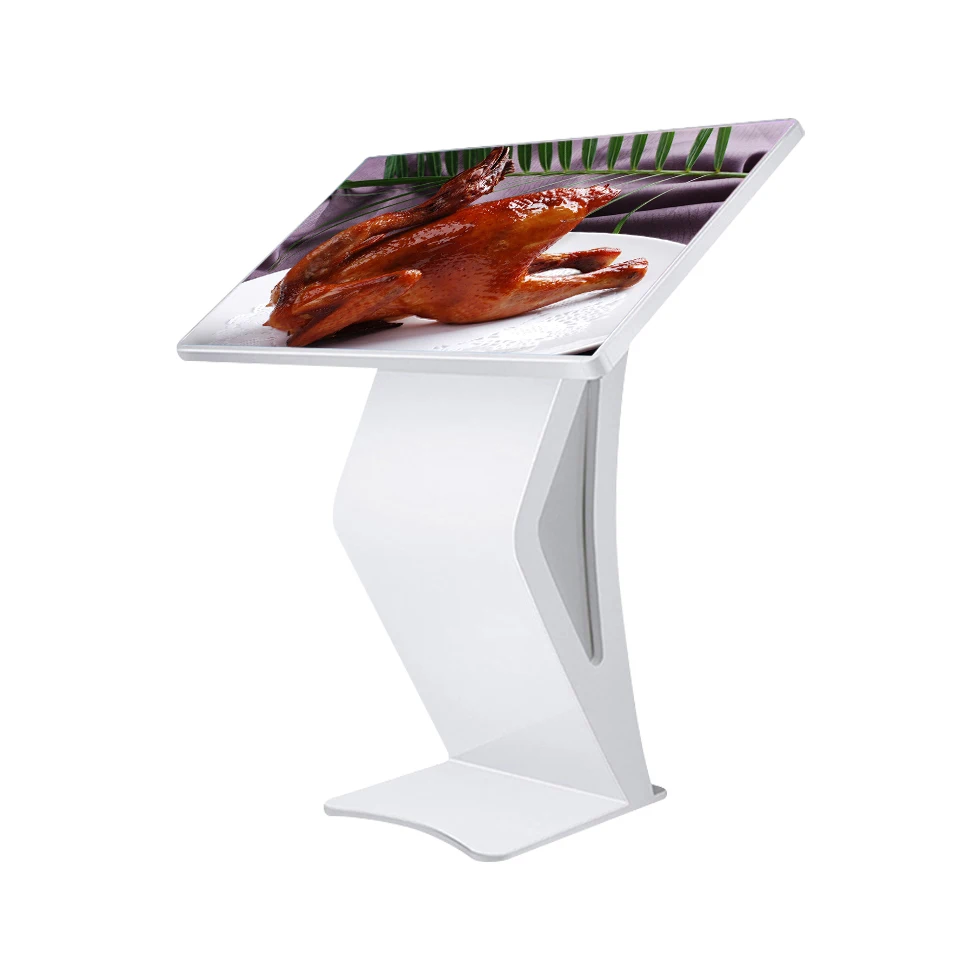 Horizontal advertising machine display query interactive touch machine ruinart champagne portable led display exhibition screen