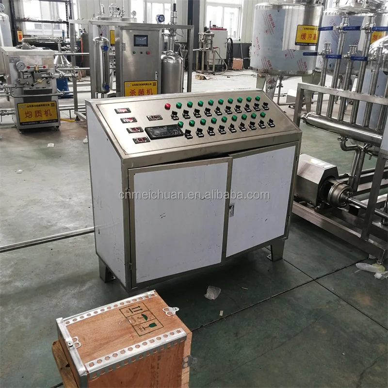500 Liter Uht Plate Evaporated Milk Juice Ice Cream Production Line Batch Pasteurizing Machine And Pasteurizer Tank Plant Prices