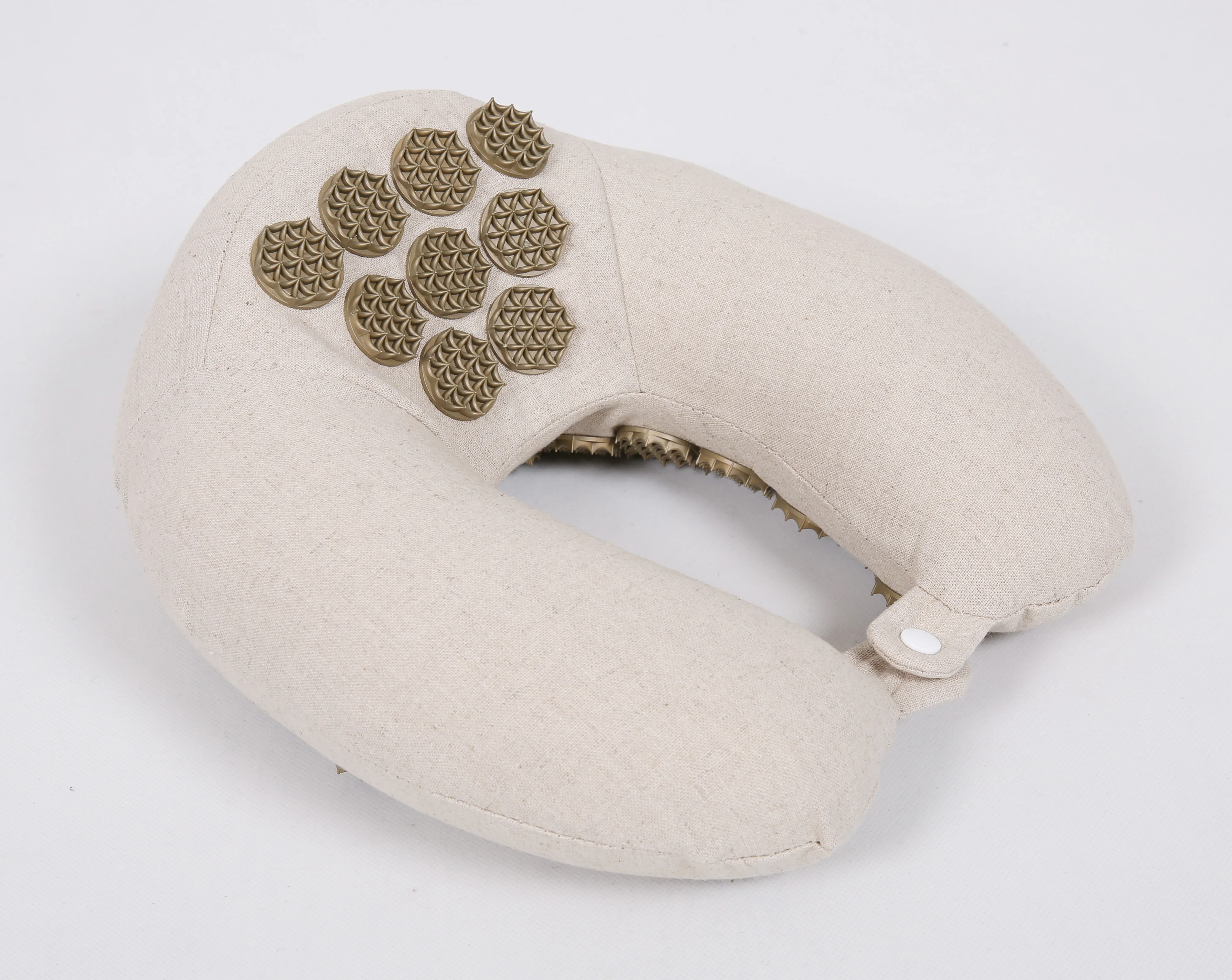 Acupuncture Travel Pillow Memory Foam Neck Car Airplane U Shape Pillow