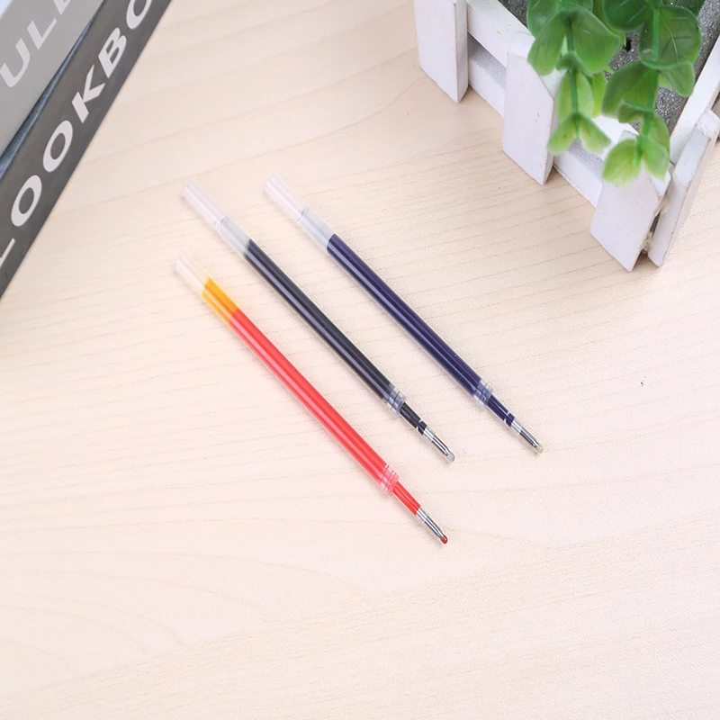 Высокое качество, экспорт, самые популярные пластиковые разноцветные гелевые чернила, сменные стержни 0,5 мм