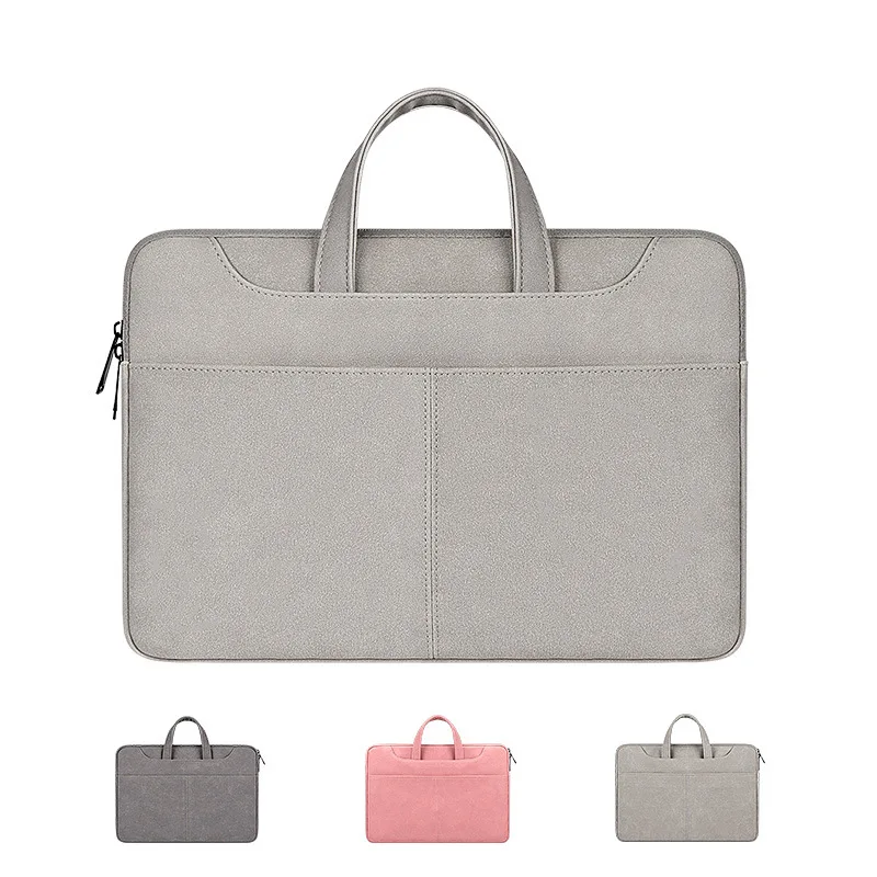 Pu Material Business Travel Tablet Laptop Bag For Macbook 13.3-15.6 Inches  Xiaomi Huawei Computer Apple