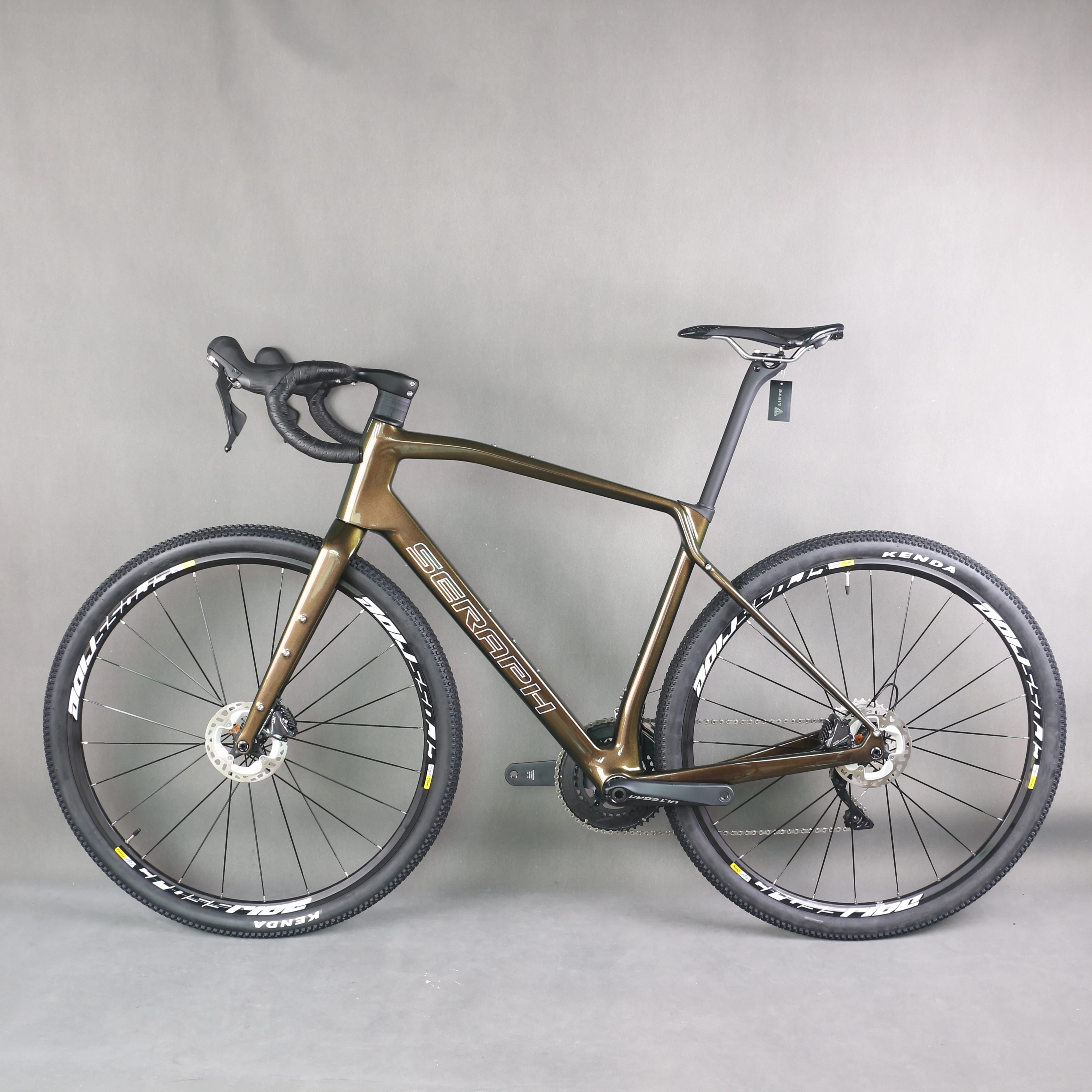 Full Inner Cable Disc Gravel Complete Bike GR047 Ultegra Hydraulic 22 Speed Groupset 29er Aluminum Wheelset