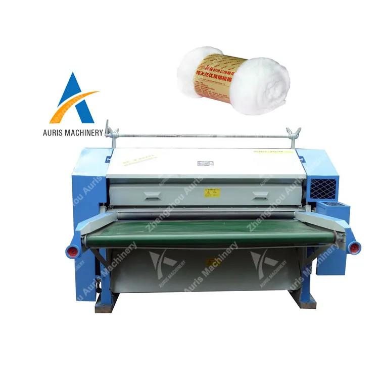 Home textile fabric machinery fully automatic quilt processing making wool carding drum machine price