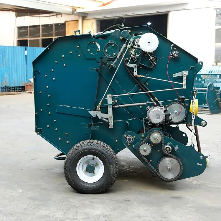 Tractor mounted PTO mini round hay straw baler Pasture machine mini round baler price machine