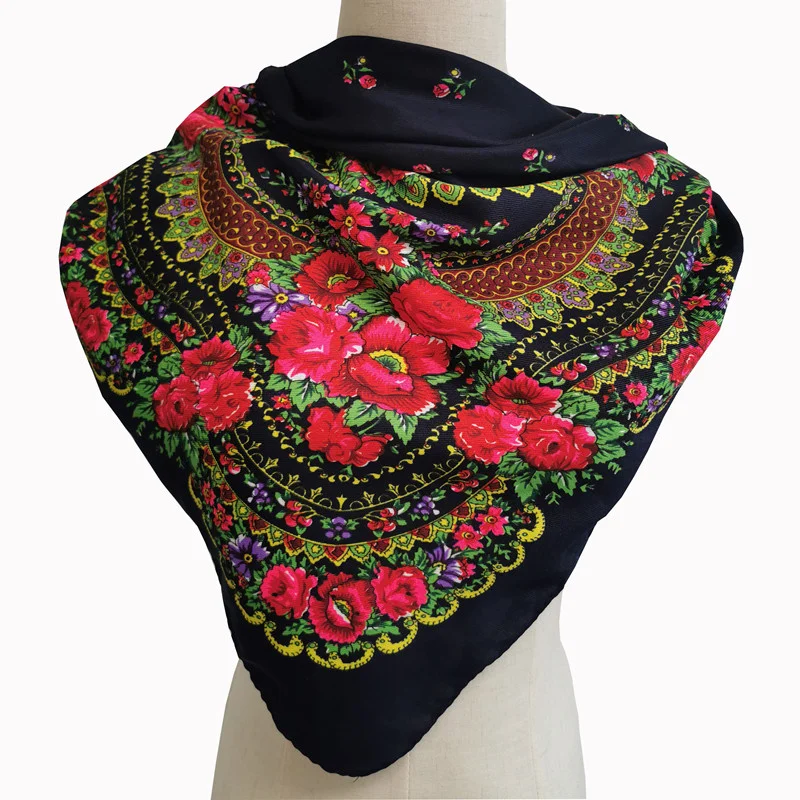 Hijab Scarf Polyester Scarf 90X90CM