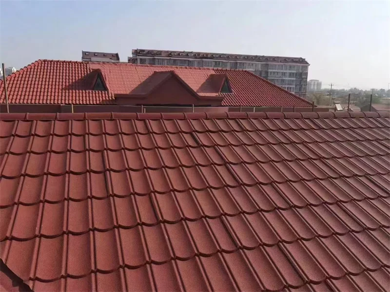 Ral Color coated 24 26 28 30 Gauge Metal Roof Sheets Prices Steel Shingles Lightweight Zinc Corrugated roofing tiles Plate Panel