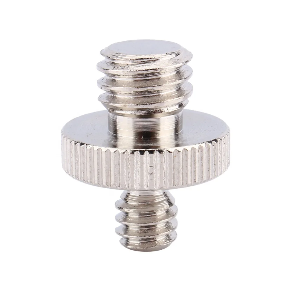 Аксессуары для камеры стандартный штекер-гнездо 1/4-3/8 дюйма резьбовой металлический винт адаптер для штатива стойка DSLR SLR Photo Studio