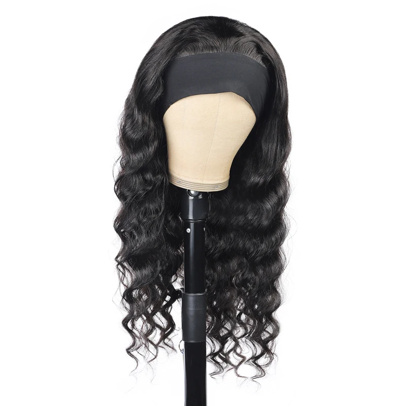 Hot selling Toupee braiding hair raw original brazilian human hair machine made loose deep wave vendor hair extensions highlight