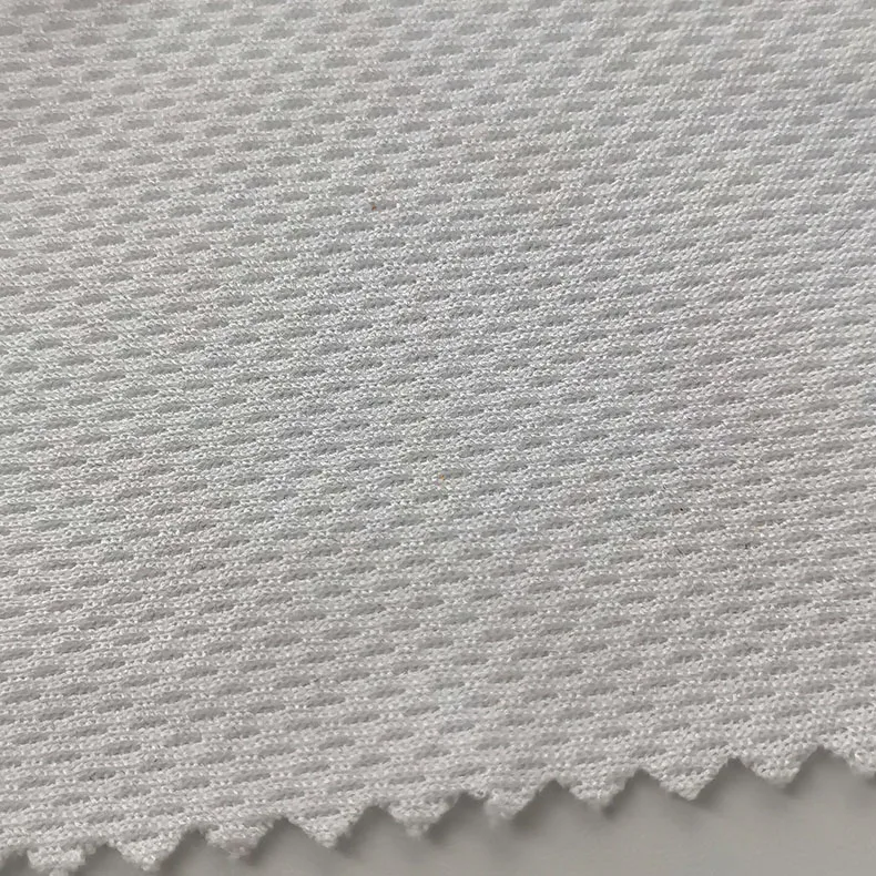 Wholesale knitting 135gsm 100%polyester cylinder wicking bird eye mesh fabric for t-shirt,basketball garment