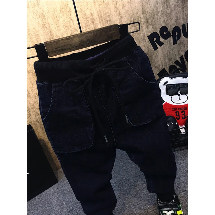 
2020 Spring and Autumn Boys and Girls Small Feet Jeans Children Baby Pants 