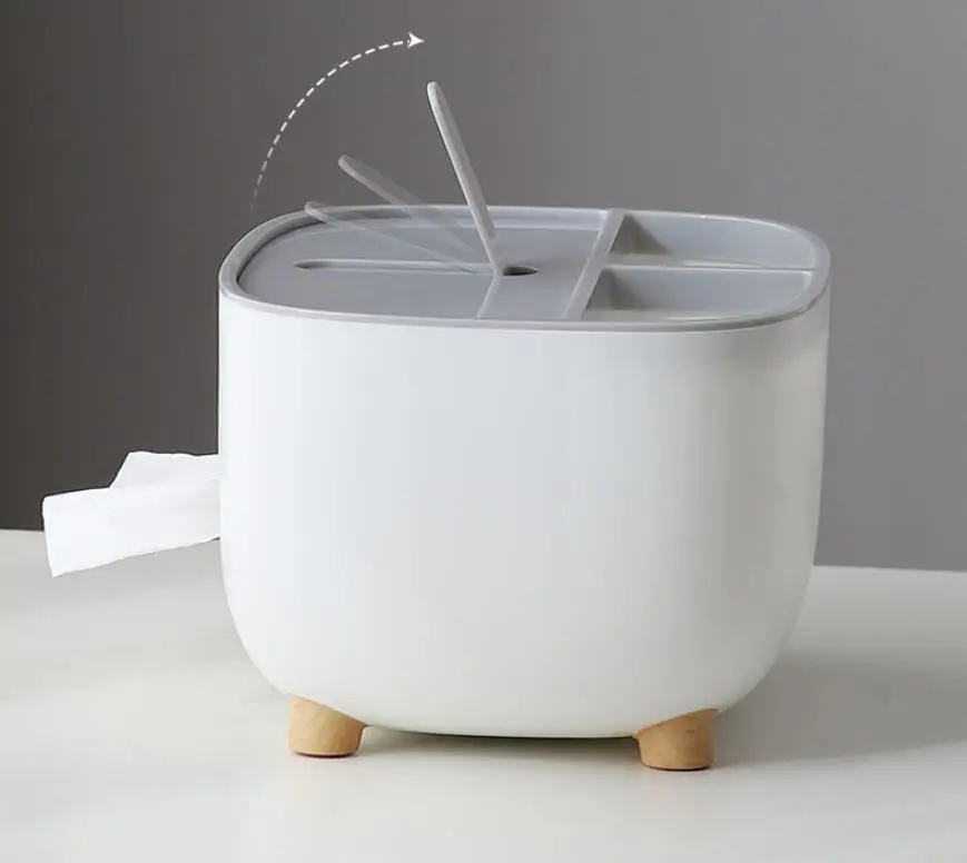 Remote control pumping box home living room dining room coffee table multifunctional storage tissue box