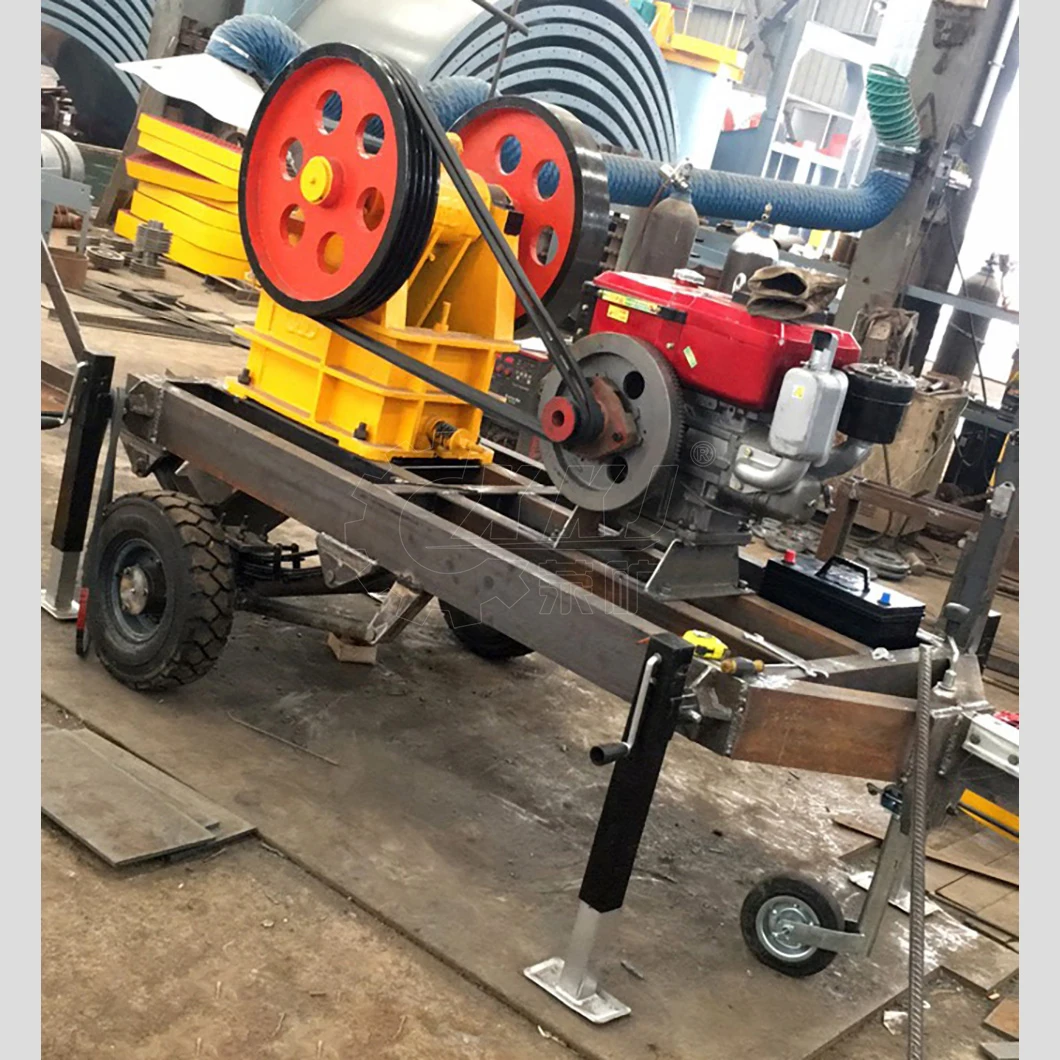 Portable mining Primary Rock Jaw Crusher Unit Stone Small Portable Mini Jaw Crusher price for sale
